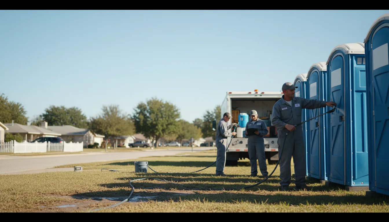 Long-Term Portable Toilet Rental in Gordon, TX near me
